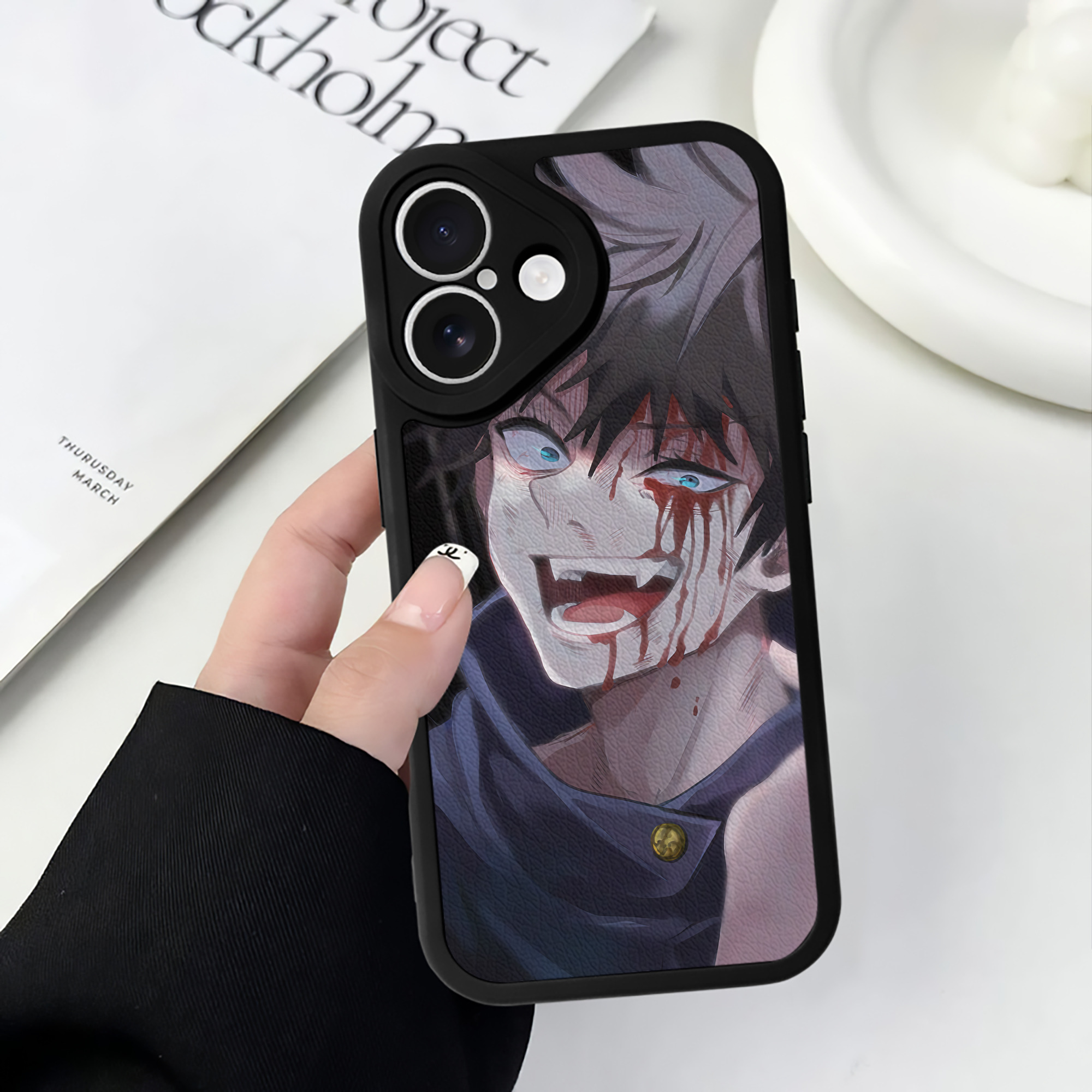 （画像用） SPY×FAMILY间谍家家酒 【iPhone 16シリーズ対応】シリコンスマホケース（レザー調） 材質：シリコン